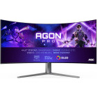 Monitor LED AOC Gaming AGON AG456UCZD Curbat 44.5 inch UWQHD OLED 0.03 ms 240 Hz USB-C HDR G-Sync Compatible