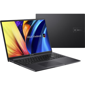 ASUS 16'' Vivobook 16 X1605ZA, 3.2K OLED 120Hz, Procesor Intel® Core™ i5-1235U (12M Cache, up to 4.40 GHz, with IPU), 16GB DDR4, 512GB SSD, Intel Iris Xe, No OS, Indie Black