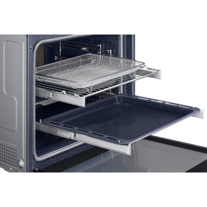 Samsung NV7B6665IAA/U2 Bespoke, Electric, 76 L, Autocuratare catalitica, Grill, Dual Cook, Air Fry, Bej