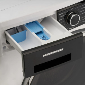 Heinner HWM-V914TD+++, 9 kg, 1400 RPM, Clasa D, Display, Control Touch, 60 cm, Alb