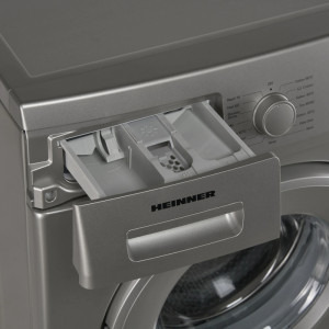 Heinner HWM-VF2610SD++, 6 kg, 1000 RPM, Clasa D, Eco Logic, Argintiu