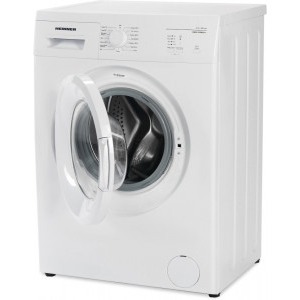 Heinner HWM-V5080D++, 5 kg, 800 RPM, Clasa D, Start intarziat, Eco Logic, Alb