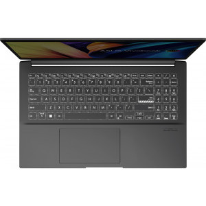 ASUS 15.6'' Vivobook Pro 15 OLED M6500QC, FHD, Procesor AMD Ryzen™ 7 5800H (16M Cache, up to 4.4 GHz), 16GB DDR4, 512GB SSD, GeForce RTX 3050 4GB, No OS, Cool Silver