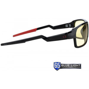 Gunnar Lightning Bolt Onyx Amber