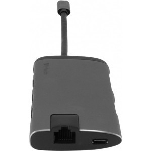 Verbatim USB-C Multiport, Gigabit Ethernet, SD/microSD