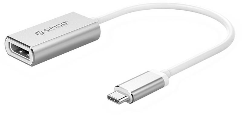 Adaptor Orico XC-103, USB-C la DisplayPort, argintiu