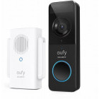 eufy Set Sonerie video cu difuzor wireless, 1080p Full HD, Autonomie 4 luni, Negru