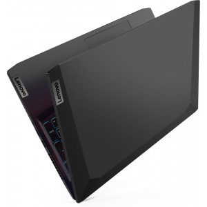 Lenovo Gaming 15.6'' IdeaPad 3 15ACH6, FHD IPS 165Hz, Procesor AMD Ryzen™ 7 5800H (16M Cache, up to 4.4 GHz), 8GB DDR4, 512GB SSD, GeForce RTX 3050 Ti 4GB, No OS, Shadow Black, 4-Zone RGB