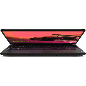 Lenovo Gaming 15.6'' IdeaPad 3 15ACH6, FHD IPS 120Hz, Procesor AMD Ryzen™ 5 5600H (16M Cache, up to 4.2 GHz), 16GB DDR4, 512GB SSD, GeForce RTX 3050 4GB, No OS, Shadow Black, 4-Zone RGB
