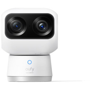 eufy Security S350 Interior, Dual Camera, Pan & Tilt, rezolutie 4K UHD, 8 Zoom, 360° PTZ, AI, Dual-Band Wi-Fi