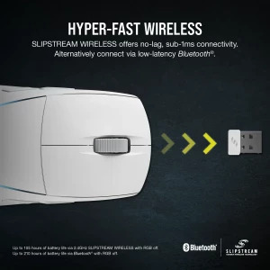 Corsair M75 Lightweight RGB Wireless White
