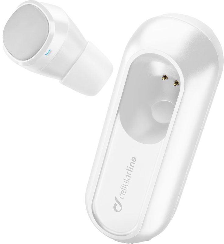 Casti Cellular Line In-Ear, BTPOWERMINIW Mini, Multipoint, White