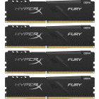 HyperX Fury Black 32GB DDR4 3200MHz CL16 Quad Channel Kit