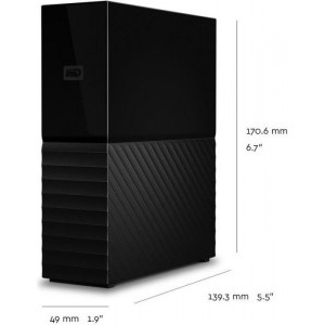 WD MY BOOK 16TB 3.5 inch, USB 3.0 Black