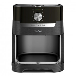 Tefal Friteuza Easy Fry & Grill EY501815, 1400W, Functie grill, 4.2L, Negru/Argintiu, Negru-Argintiu