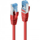 Cablu retea LINDY LY-47162 CAT6A Patch Cable S/FTP 1m Red