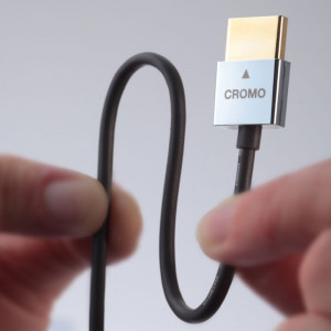 LINDY CROMO Slim, Micro HDMI Male - HDMI Male, v1.4, 2m, negru-argintiu