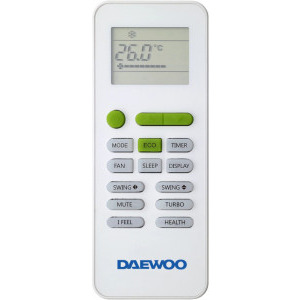 Daewoo DAC-24CHSDW-NK, 24000 BTU, A++/A+, Wi-Fi, Inverter, Filtru cu ioni de argint
