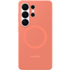 Samsung Capac protectie spate Silicon Magnet Coralred pentru Galaxy S26 Plus