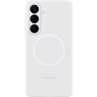 Samsung Capac protectie spate Silicon Magnet White pentru Galaxy S26 Plus
