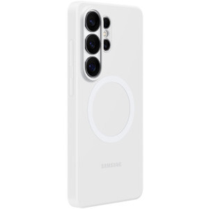 Samsung Capac protectie spate Silicon Magnet White pentru Galaxy S26 Ultra
