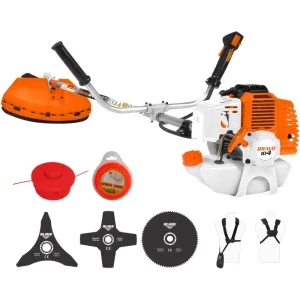 Ruris Motocoasa de tuns iarba pe benzina Bravo 104, 3 CP, 52 cm3, 2 timpi, diametru taiere 25 cm