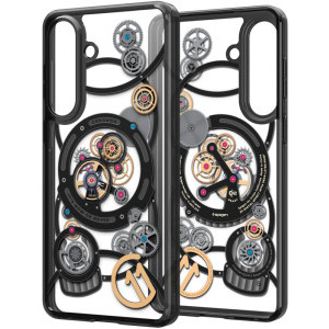 Samsung Capac protectie spate Chronos Magnet Black pentru Galaxy S26 Plus