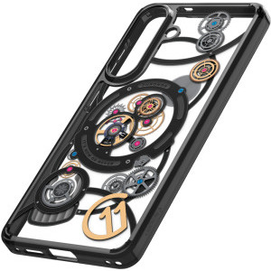 Samsung Capac protectie spate Chronos Magnet Black pentru Galaxy S26 Plus