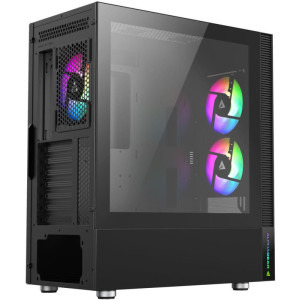 Gaming ZMEU Ultra Plus, Intel Core Ultra 5 225F 3.3GHz, 32GB DDR5, 1TB SSD, RTX 5050 8GB GDDR6, Iluminare RGB
