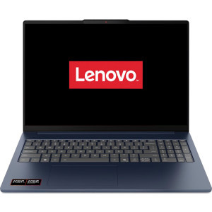 Laptop Lenovo 16 IdeaPad Slim 5 16AHP11, WUXGA OLED, Procesor AMD Ryzen™ 7 260 (16M Cache, up to 5.10 GHz), 16GB DDR5, 1TB SSD, AMD Radeon 780M, No OS, Cosmic Blue