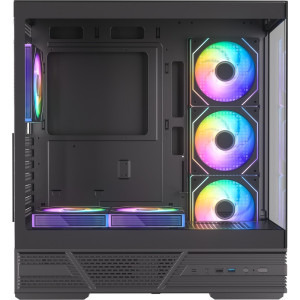 Gaming GREUCEANU Epic UltraSuper, Intel Core Ultra 7 265F 2.4GHz, 32GB DDR5, 1TB SSD, RX 9070 XT 16GB GDDR6, Iluminare RGB