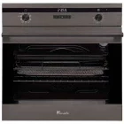 Cuptor incorporabil Tornado Eclipse, Electric, 73 L, Grill, AirFry, Clasa A, Dark Inox