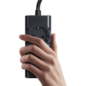 Mcdodo Super Cube Fast Charger, 1x Schuko, 2x USB-C, 1x USB, 70W, 1.5 m, Black