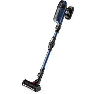 Rowenta X-Force Flex 12.60 Aqua RH98C0WO, vertical cu mop, 320W, 0.9L, Albastru/Negru