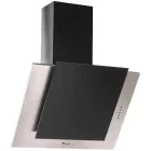 Hota Tornado decorativa Vertikal 750, Putere de absorbtie 750 m3/h, 3 trepte, Clasa C, 60 cm, Negru/Inox