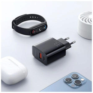 Mcdodo 1x USB, 1x USB-C, 33W, Black