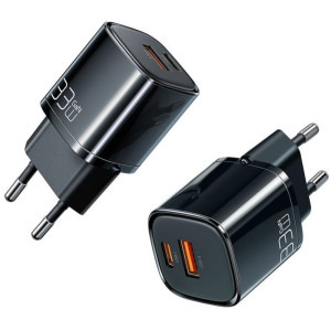 Mcdodo Nano Series 1x USB, 1x USB-C, 33W, Black
