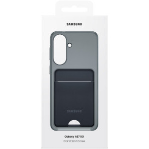 Samsung Husa de protectie Card Slot Case Light Grey, pentru Galaxy A57
