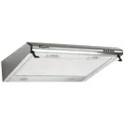 Hota Tornado traditionala Bona 20, Putere de absorbtie 560 m3/h, 3 trepte, Clasa D, 50 cm, Inox