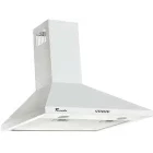 Hota Tornado decorativa Kent 750, Putere de absorbtie 750 m3/h, 3 trepte, Clasa C, 50 cm, Alb