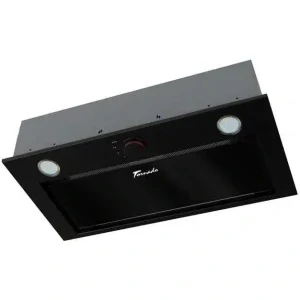 Tornado integrata Modul Glass 750, Putere de absorbtie 750 m3/h, 3 trepte, Clasa E, 60 cm, Negru