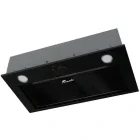 Hota incorporabila Tornado integrata Modul Glass 750, Putere de absorbtie 750 m3/h, 3 trepte, Clasa E, 60 cm, Negru