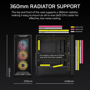 Corsair 3200D RS ARGB Black