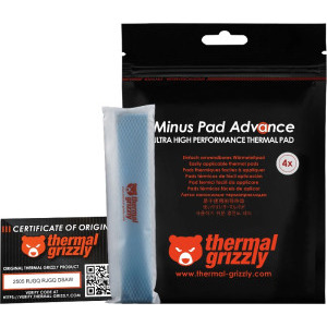 Thermal Grizzly Minus Pad Advance 120x20x1.0mm, 4 buc