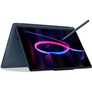 Lenovo 14'' Yoga 9 2-in-1 14IPH11, 2.8K OLED 120Hz Touch, Procesor Intel® Core™ Ultra 7 355 (12M Cache, up to 4.70 GHz), 32GB LPDDR5X, 1TB SSD, Intel Graphics, Win 11 Home, Cosmic Blue, 3Yr Onsite Premium Care