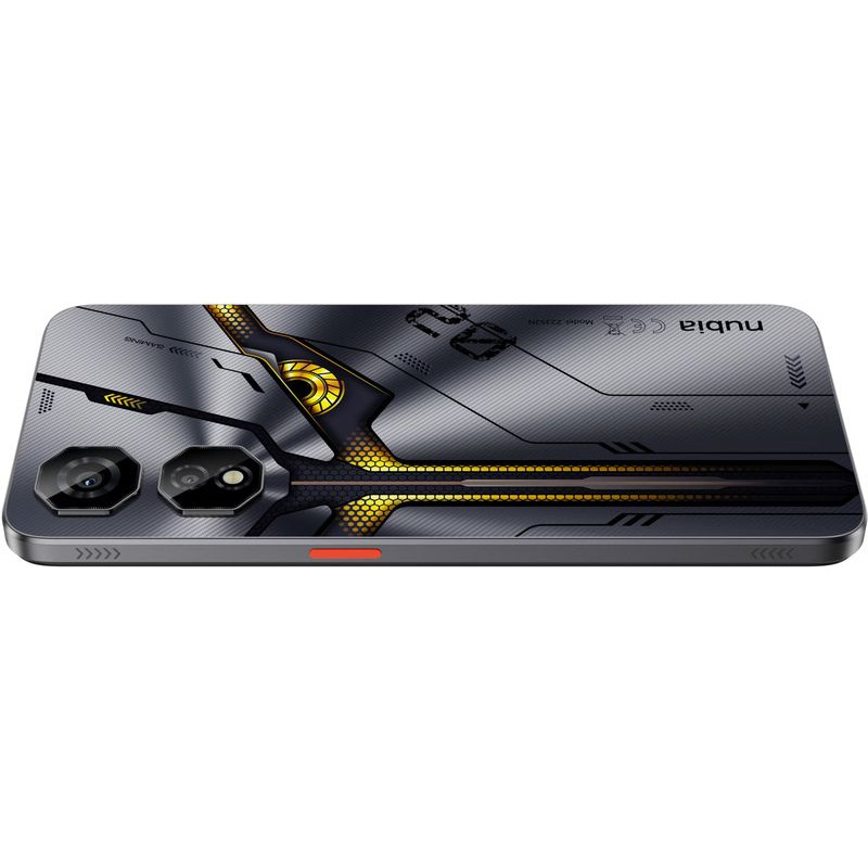 nubia Air, Smartphone 5G ultrasottile, Display AMOLED 6,78, 256 GB, RAM 20GB (8+12GB RAM fusion), Tripla fotocamera AI 50MP, Batt. 5000mAh, resiste a acqua e polvere (IP68 & IP69), Titanimu Black