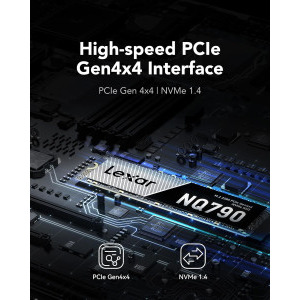 SSD Lexar NQ790 4TB PCI Express 4.0 x4 M.2 2280 - PC Garage