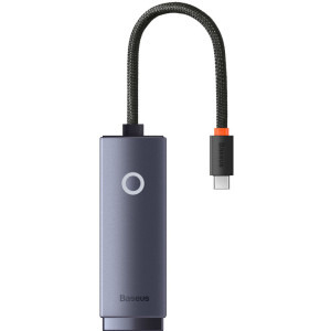 Placa de retea Baseus Lite WKQX000313 Gigabit USB-C Gri