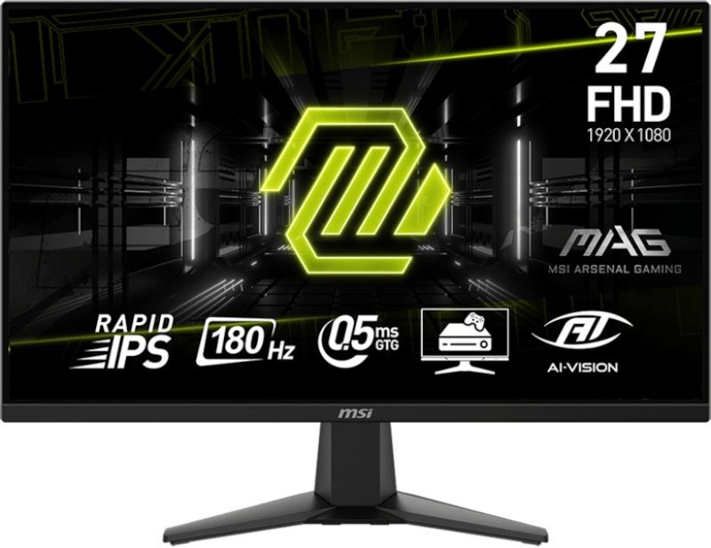 Monitor LED MSI Gaming MAG 275F 27 inch FHD IPS 0.5 ms 180 Hz HDR