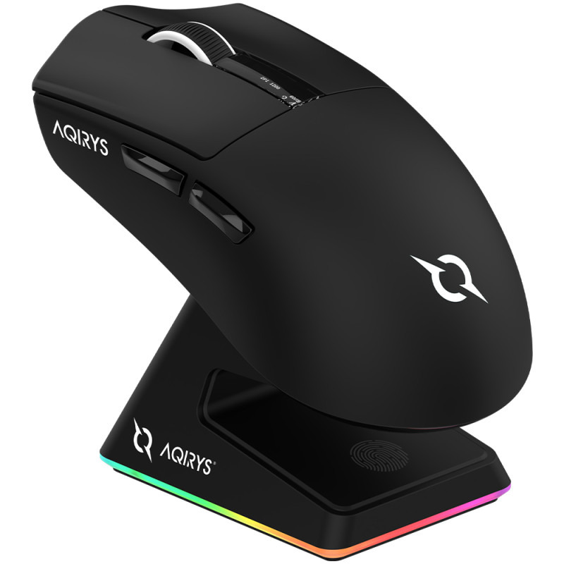 Mouse Gaming AQIRYS Zephyr Black - PC Garage